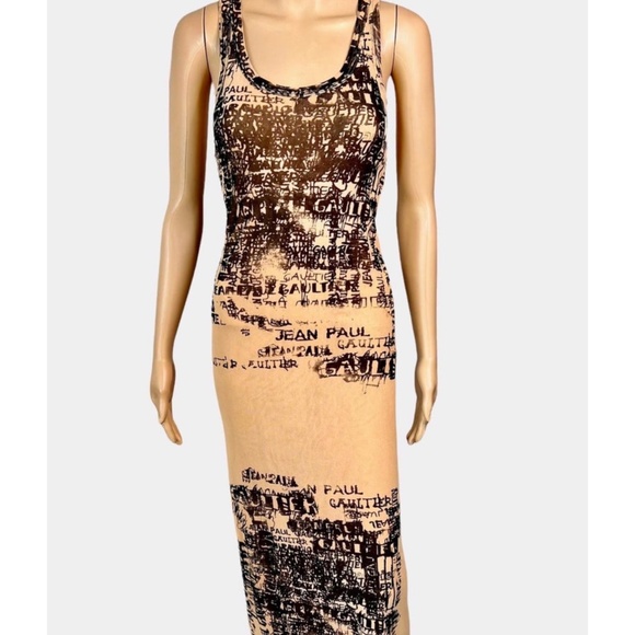 Jean Paul Gaultier 1998 Vintage Calligraphy Logo - Picture 3 of 3